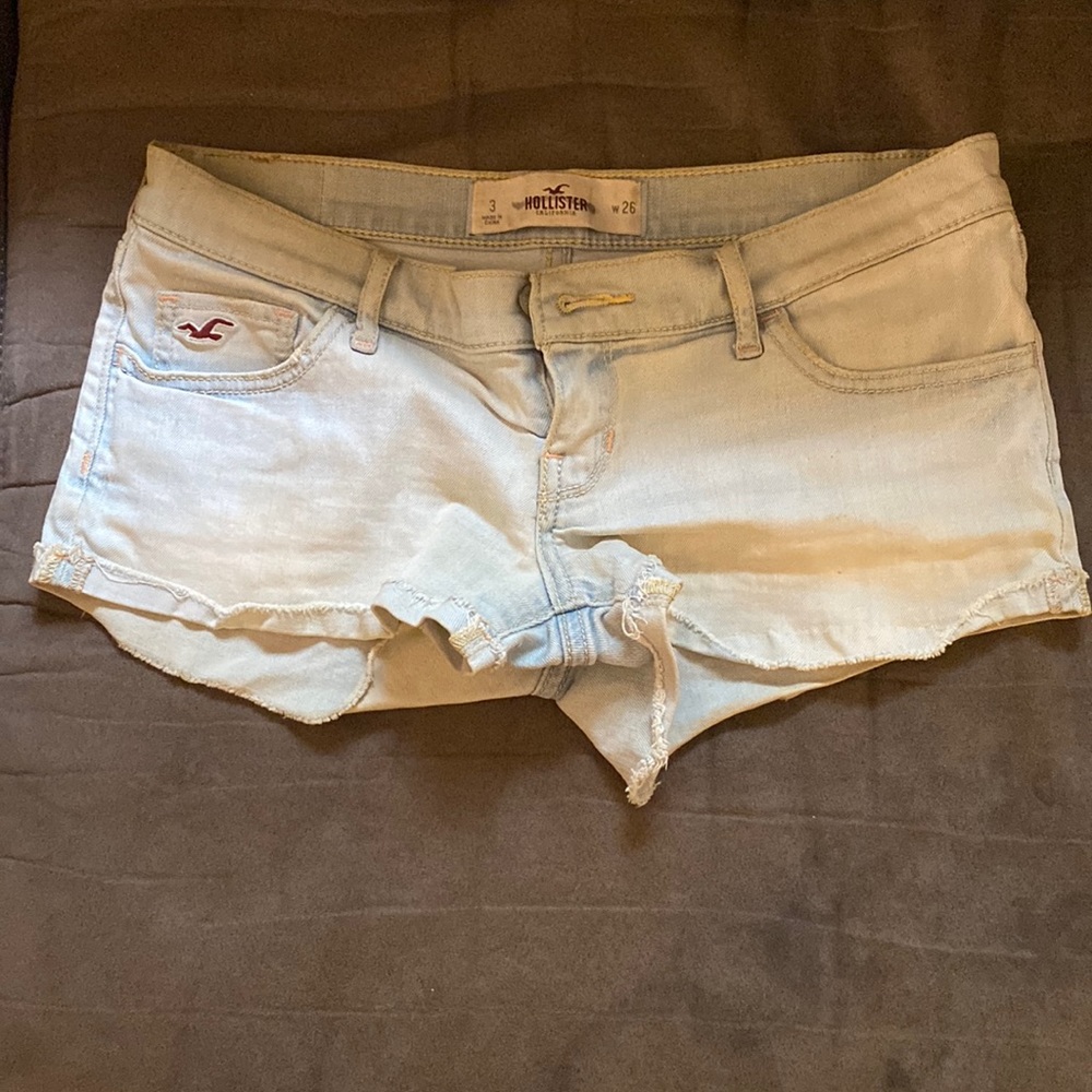 Hollister jean shorts